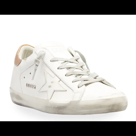COPY - Golden Goose SuperStar Bicolor Metallic Sneakers - Picture 1 of 10